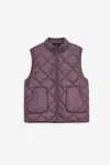 Hiking Patrol Light Down Vest Jackets Purple In Purple