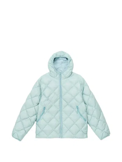 Hiking Patrol Hooded Quilted Jacket In Green