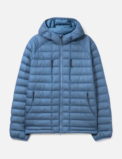 Hiking Patrol Horizon Ul 800fp Hooded Down Jacket In Blue