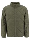 Hiking Patrol Light Down Detachable Sleeves Jacket Jackets Green