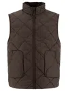 Hiking Patrol Light Down Vest Jackets Brown