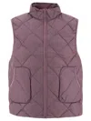Hiking Patrol Light Down Vest Jackets Purple