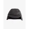 Hiking Patrol Mens Charcoal Black Base Padded Shell-down Cap In Black