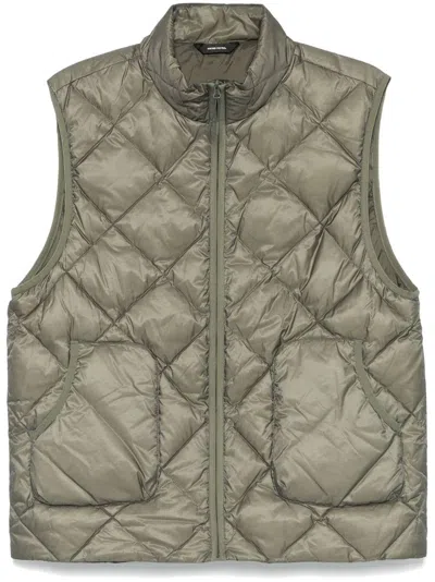 Hiking Patrol Padded Vest In Green
