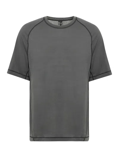 Hiking Patrol Tree Wool Fl Ts.hirt In Gray