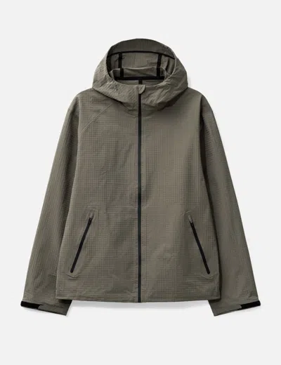 Hiking Patrol Waypoint Ripstop Hooded Jacket In Brown