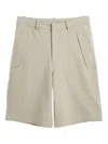 Hiking Patrol Zip-fastening Stretch Shorts In Neutral