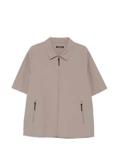 Hiking Patrol Zip Short-sleeve Shirt In Neutral