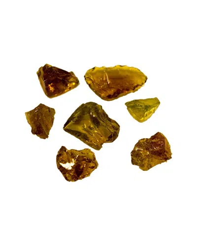 Hiland Amber Recycled Fire Pit Fire Glass 20lbs In Brown
