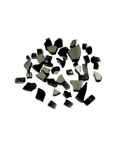Hiland Black Recycled Fire Pit Fire Glass 20lbs