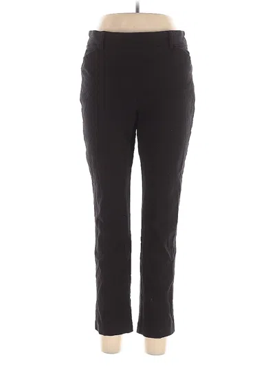 Pre-owned Hilary Radley Active Pants In Black