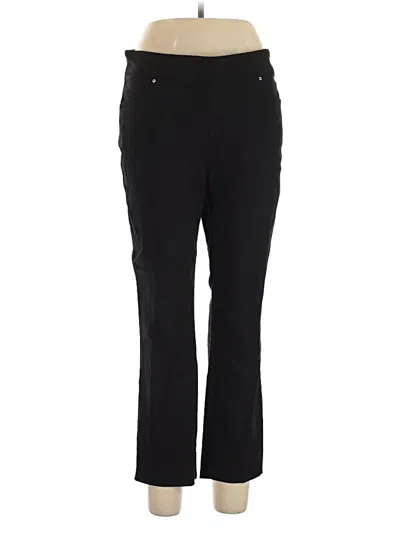 Pre-owned Hilary Radley Active Pants In Black