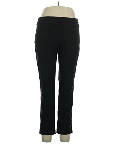 Pre-owned Hilary Radley Active Pants In Black