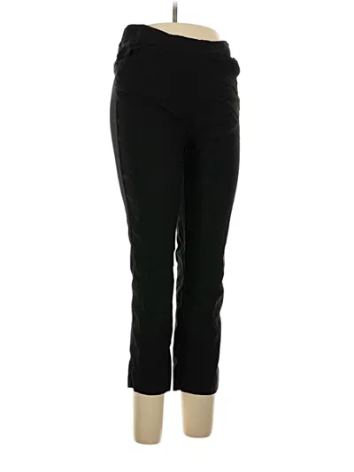 Pre-owned Hilary Radley Active Pants In Black