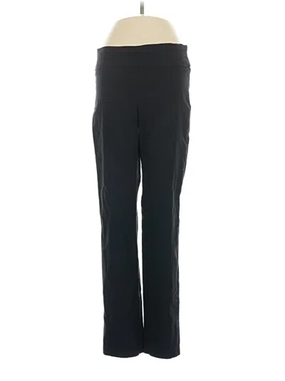 Pre-owned Hilary Radley Active Pants In Black
