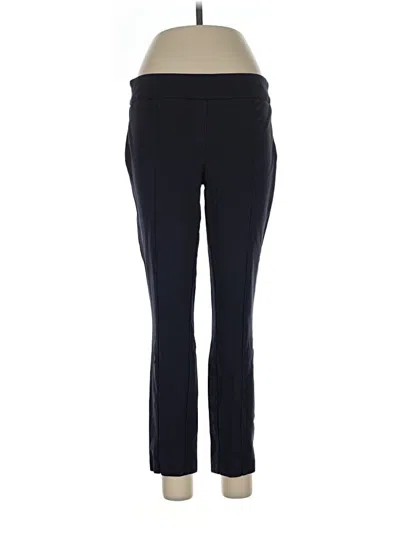 Pre-owned Hilary Radley Active Pants In Black