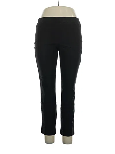 Pre-owned Hilary Radley Active Pants In Black