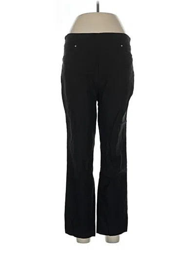 Pre-owned Hilary Radley Active Pants In Black