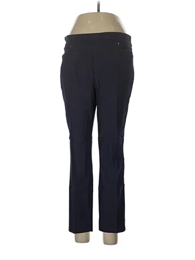 Pre-owned Hilary Radley Active Pants In Blue