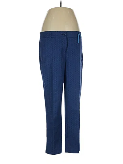 Pre-owned Hilary Radley Active Pants In Blue