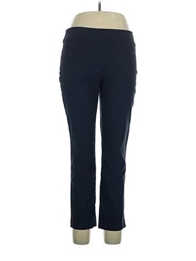 Pre-owned Hilary Radley Active Pants In Blue