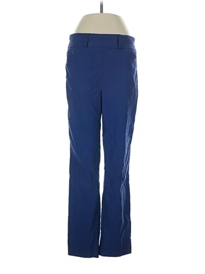 Pre-owned Hilary Radley Active Pants In Blue