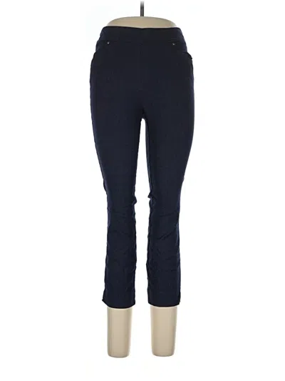 Pre-owned Hilary Radley Active Pants In Blue