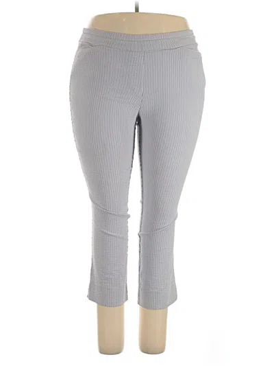 Pre-owned Hilary Radley Active Pants In Gray