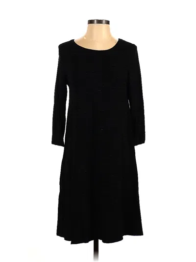 Pre-owned Hilary Radley Casual Dress In Black