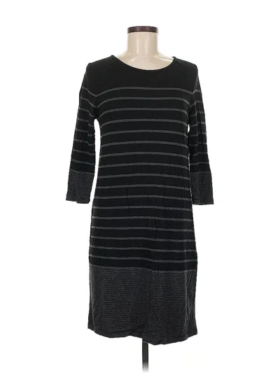 Pre-owned Hilary Radley Casual Dress In Black
