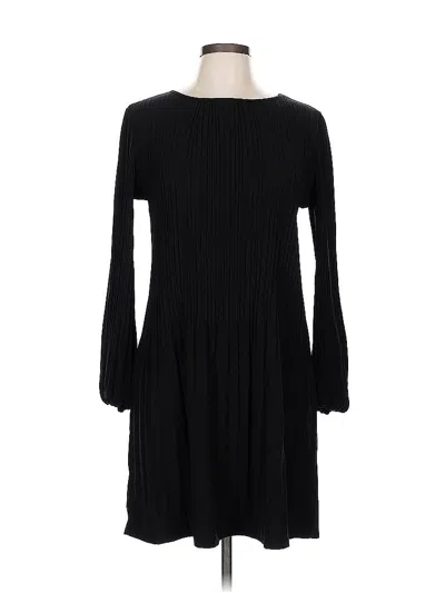 Pre-owned Hilary Radley Casual Dress In Black