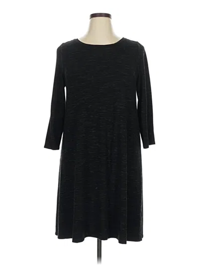 Pre-owned Hilary Radley Casual Dress In Black