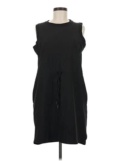 Pre-owned Hilary Radley Casual Dress In Black
