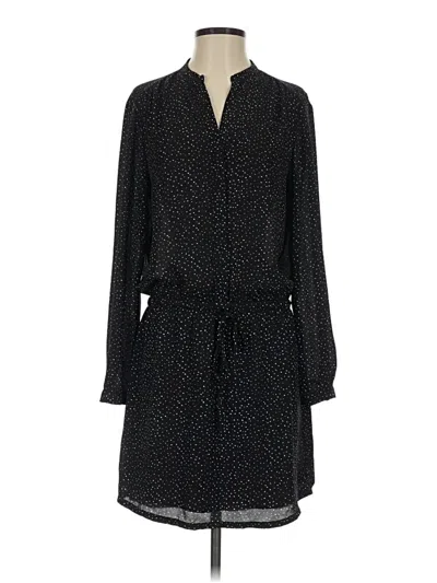 Pre-owned Hilary Radley Casual Dress In Black