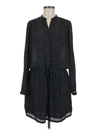 Pre-owned Hilary Radley Casual Dress In Black