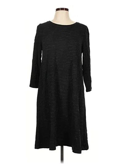 Pre-owned Hilary Radley Casual Dress In Black