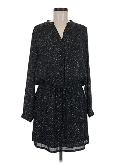 Pre-owned Hilary Radley Casual Dress In Black