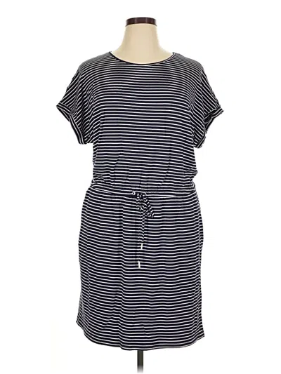 Pre-owned Hilary Radley Casual Dress In Black