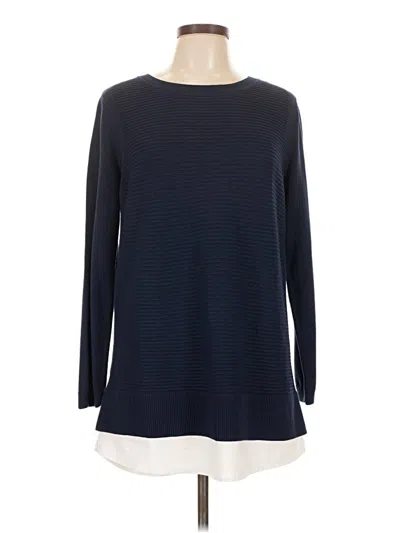 Pre-owned Hilary Radley Casual Dress In Blue