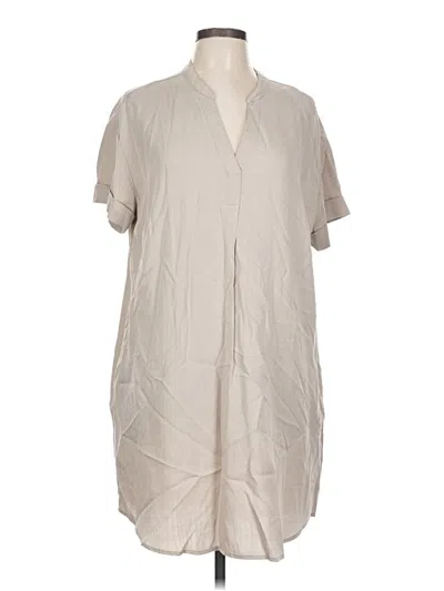 Pre-owned Hilary Radley Casual Dress In Brown