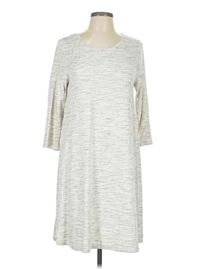 Pre-owned Hilary Radley Casual Dress In Gray
