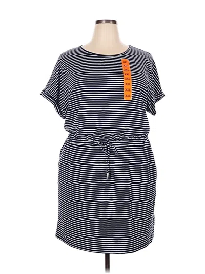 Pre-owned Hilary Radley Casual Dress In Gray