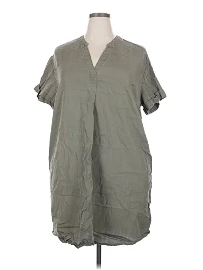Pre-owned Hilary Radley Casual Dress In Gray