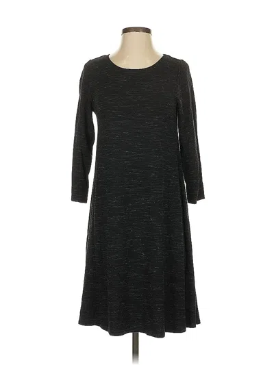 Pre-owned Hilary Radley Casual Dress In Gray