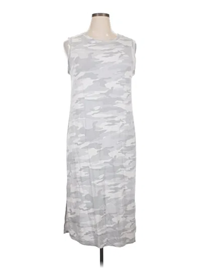 Pre-owned Hilary Radley Casual Dress In Gray