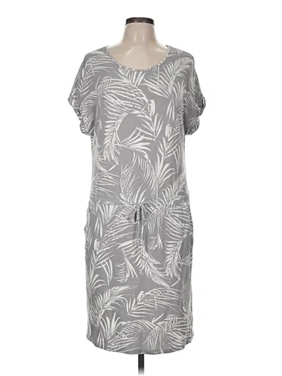 Pre-owned Hilary Radley Casual Dress In Gray