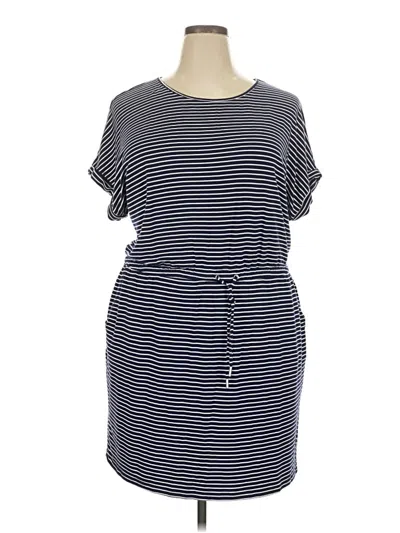 Pre-owned Hilary Radley Casual Dress In Gray