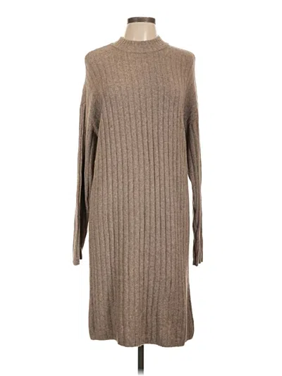 Pre-owned Hilary Radley Casual Dress In Tan