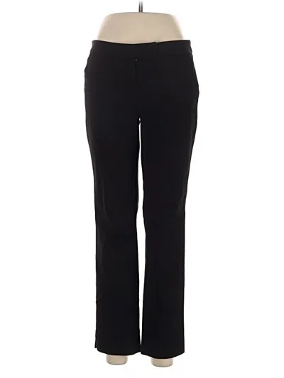 Pre-owned Hilary Radley Casual Pants In Black