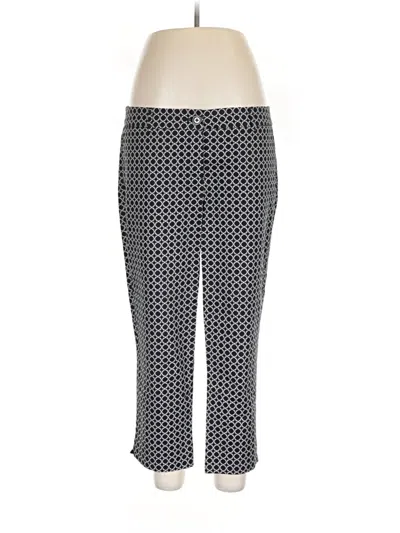 Pre-owned Hilary Radley Casual Pants In Black